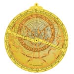 The front of the astrolabe